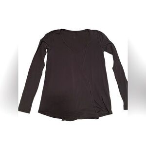 Lululemon open front stretch long sleeve T-shirt